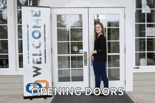 Welcome Door GIF