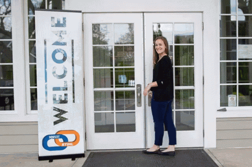 Welcome Door GIF