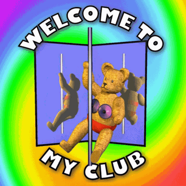 Welcome To My Club Pole Dancing GIF