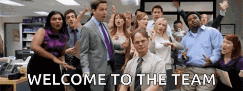 Welcome To Our Team GIF