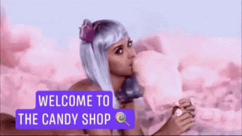 Welcome To The Candy Shop Katy Perry GIF