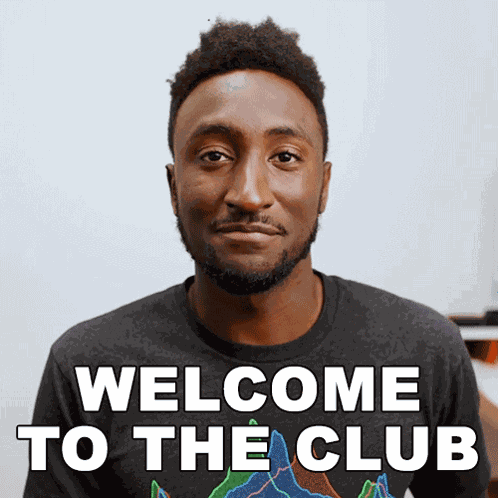 Welcome To The Club Marques Brownlee GIF