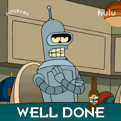 Well Done Bender GIF