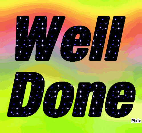 Well Done Gif Text GIF