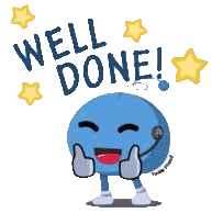 Well Done Tinkle Friend Sticker