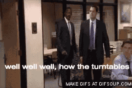 Well How The Turntables The Office GIF