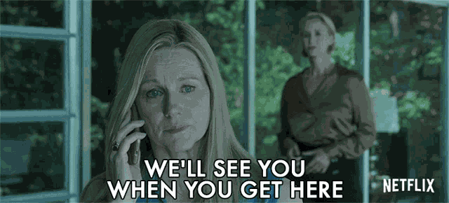 Well See You When You Get Here Laura Linney GIF