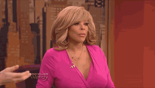 Wendy Williams In Wig Wendy Williams Serving In A Wig GIF