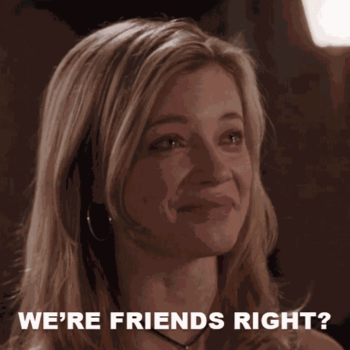 We'Re Friends Right Jamie Palamino GIF