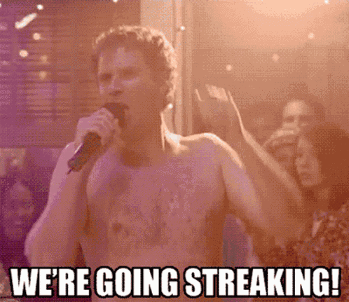 Were Going Streaking Will Ferrell GIF