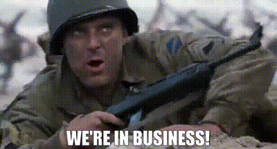 We'Re In Business Saving Private Ryan GIF