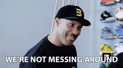 We'Re Not Messing Around GIF