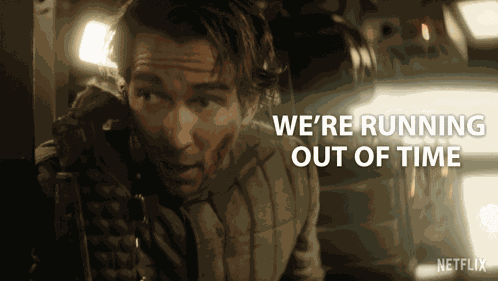 We'Re Running Out Of Time Gunnar GIF