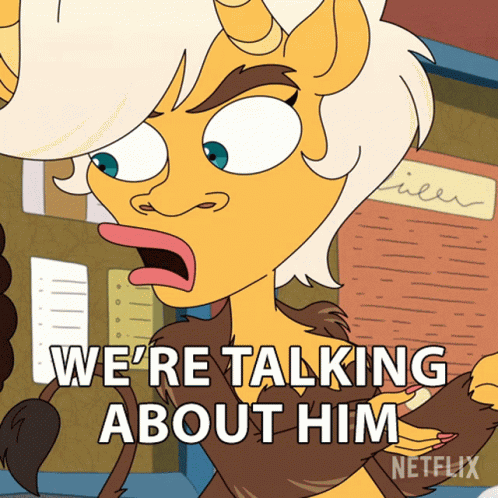 Were Talking About Him Mona GIF