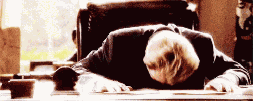 West Wing Banging Gead GIF