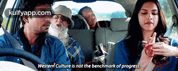 Western Culture Is Not The Benchmark Of Progress..Gif GIF