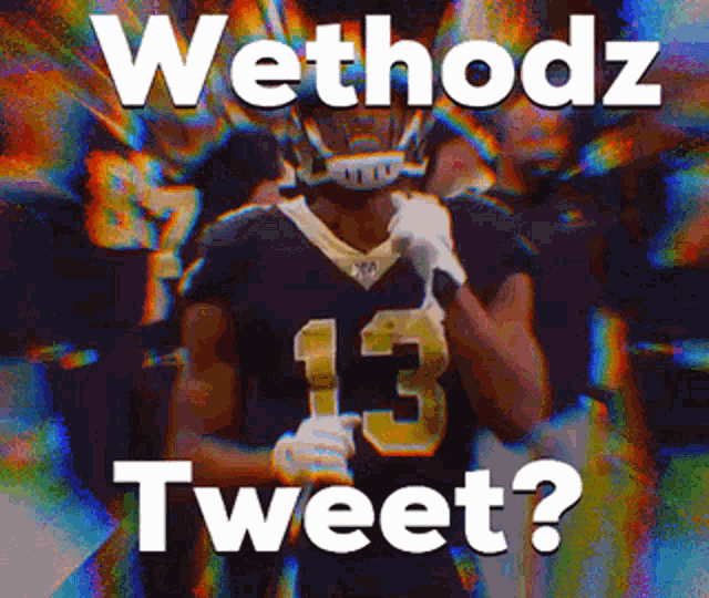 Wethodz Tweet Football Player GIF
