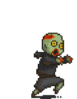 Whaaa Dead Ahead Zombie Warfare Sticker