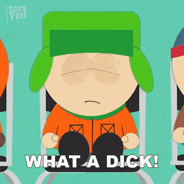 What A Dick Kyle Broflovski GIF