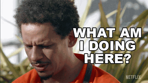 What Am I Doing Here Chris Carey GIF