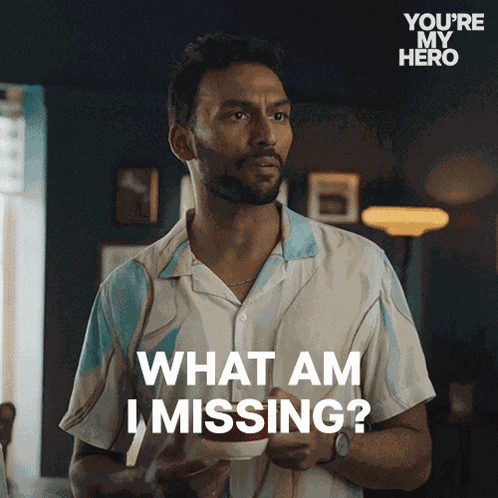 What Am I Missing Eric GIF