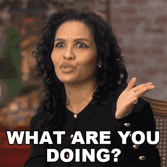 What Are You Doing Melissa Beck GIF