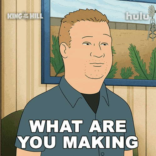 What Are You Making For Dinner Bobby Hill GIF