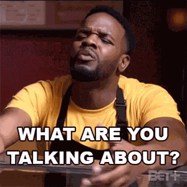 What Are You Talking About John GIF