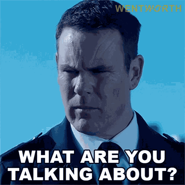 What Are You Talking About Matthew Fletcher GIF