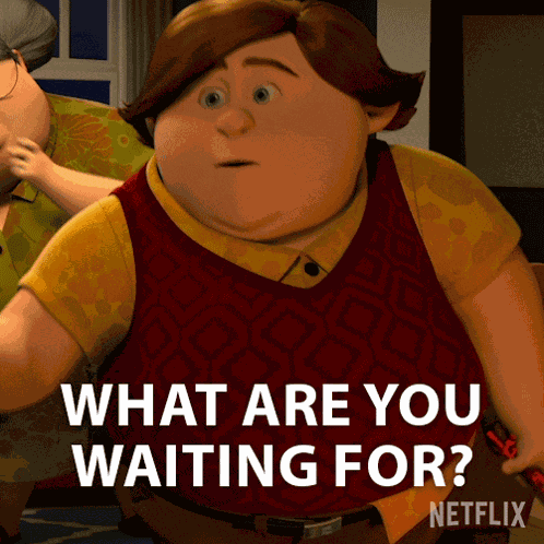 What Are You Waiting For Toby Domzalski GIF