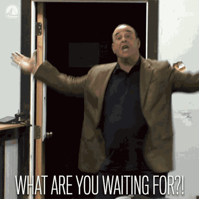 What Are You Waiting For What Do You Want GIF