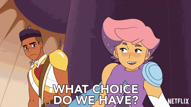 What Choice Do We Have Glimmer GIF