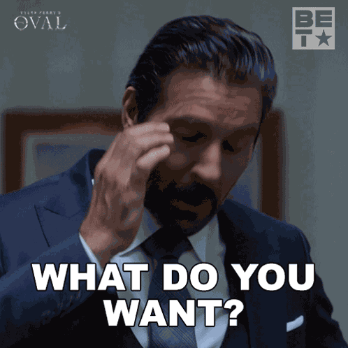 What Do You Want Hunter Franklin GIF