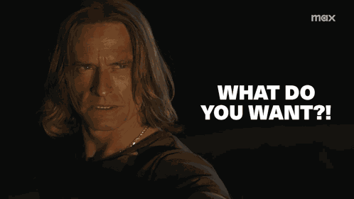 What Do You Want Jim GIF