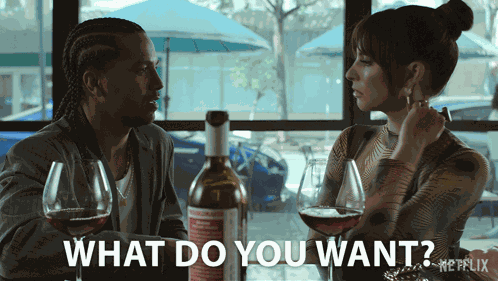 What Do You Want Santi GIF