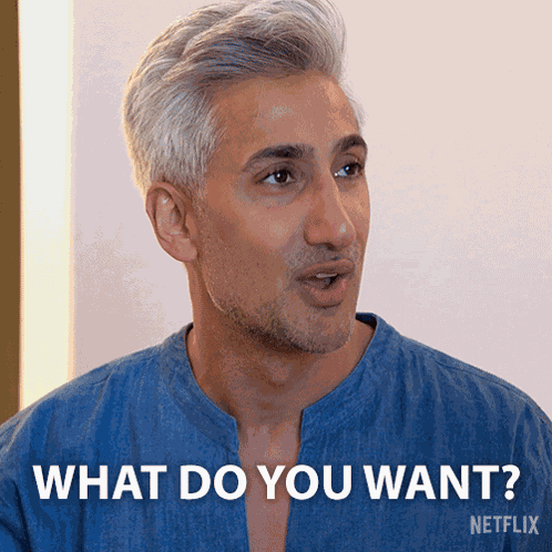 What Do You Want Tan France GIF