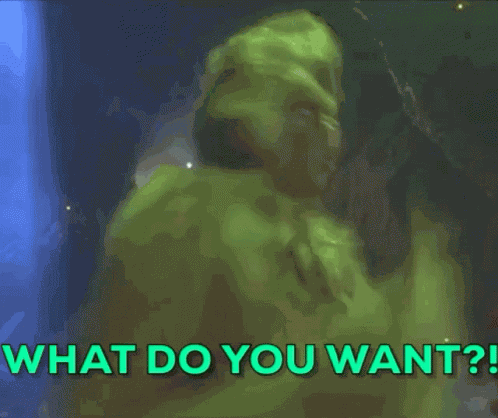 What Do You Want What Now GIF
