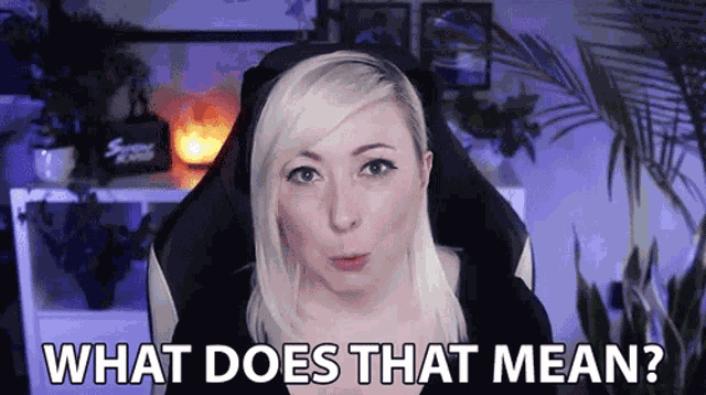 What Does That Mean Ashni GIF