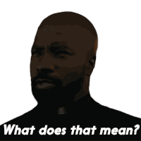 What Does That Mean David Acosta Sticker