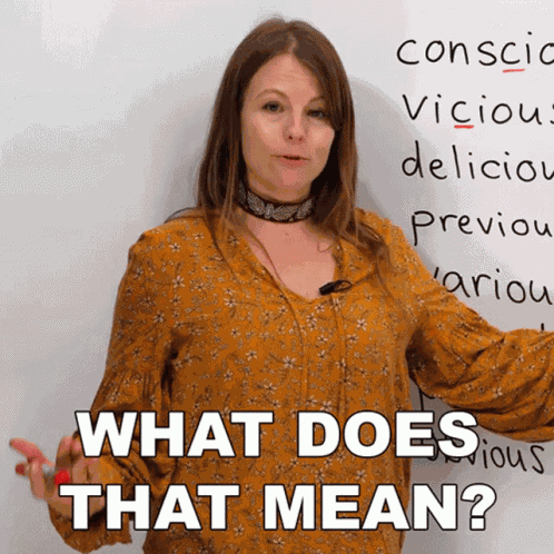 What Does That Mean Emma GIF