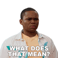 What Does That Mean Malik Payne Sticker