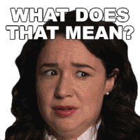 What Does That Mean Marissa Gold Sticker