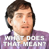 What Does That Mean Sam Johnson Sticker