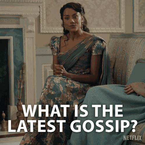 What Is The Latest Gossip Kate Bridgerton GIF