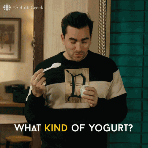 What Kind Of Yogurt David GIF