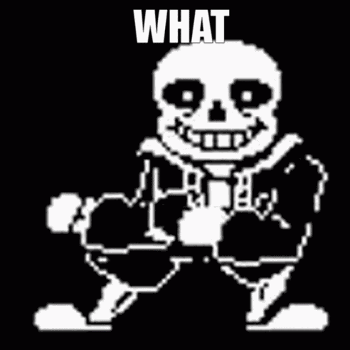 What Sans GIF