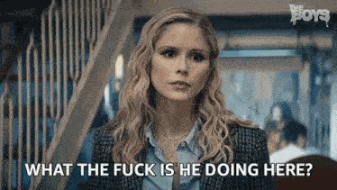 What The Fuck Is He Doing Here Starlight GIF