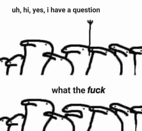 What The Fxck Question Meme