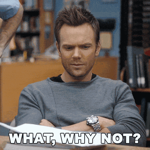 What Why Not Jeff Winger GIF