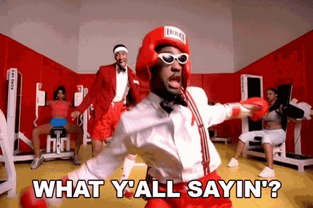 What Yall Sayin Kanye West GIF